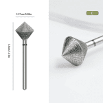 Diamond Nail Drill Bits Milling Cutter for Manicure Rotary Burr Electric Drill Accessories Tool Nail Art Equipment Accessory - Image 8