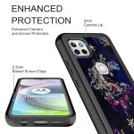 One 5G Ace Case, Moto G 5G Case,  Graphic Design Shockproof Impact Resistant Protective Full-Body Rugged Clear Hybrid Bumper Case for  One 5G Ace (Wiccan) - Image 3
