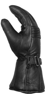 Winter Motorcycle Gloves, Premium Biker Sheep Leather Thinsulate Warm Cold Weather Water Resistance Windproof Gauntlet for Men and Women - Image 5