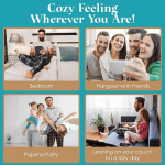 Mens Fleece Pajama Pants - Plaid Mens Pajama Bottoms - Mens Lounge Pants with Pockets (S - 3X) - Image 6