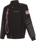 Men'S Dodge Challenger Jacket an Embroidered Classic Twill Coat