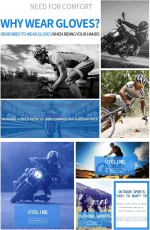 Mens Half Finger Motorcycle Gloves Touchscreen with Hard Knuckle for Adult Sports Motorbike BMX ATV MTB Motocross Riding Driving Cycling Biker Moto Racing Gloves (Green,Medium) - Image 7