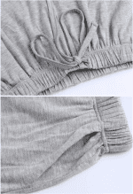Womens Pajama Shorts Sleep Shorts Stretchy Pajama Pants - Image 5