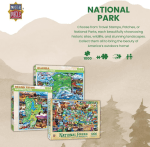 '- 1000 Piece Jigsaw Puzzle, Great Smoky Mountains National Park, Fun for Adults, Family, Kids 19.25"X26.75" - Image 2