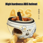 Motorcycle DOT Approved Full Face Helmet for Youth Kids, Cartoon Cute Boys Girls Comfortable Helmet, Motocross Skateboard Jet Children Helmet for Moped Go-Kart Dirt-Bike Scooter - Image 4