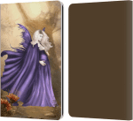 Officially Licensed Simone Gatterwe Pregnant Fairy Angels and Fairies Leather Book Wallet Case Cover Compatible with Kindle Paperwhite 1/2 / 3