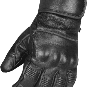 Men'S Torquefist Motorcycle Premium Leather Gloves - Gel Padded Palm Street Cruiser Protected Riding Biker Gloves