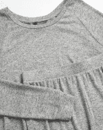 Lounge Sets for Women - Cozy Long Sleeve Shirt and Joggers Lounge Wear Sets for Women - Soft Jogger Lounge Sets - Image 2