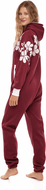 Adult Onesie for Women One Piece Pajama Ladies Jumpsuit Unisex Non Foot Playsuit - Image 3