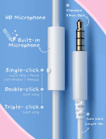 Kids Headphones for Girls Boys, Wired Headphones for Kids with Microphone, HD Sound Sharing Function, 85 Db Volume Limited Hearing Protection, Kids Headphones for School Travel, 2 Pcs - Image 5