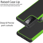 for Samsung Galaxy A72 Case, Slim Rugged Grip Hard Phone Cover, Green - Image 5