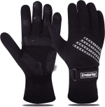 Winter Gloves Waterproof Gloves Cycling Gloves Bike Gloves Biking Gloves Driving Gloves Riding Gloves Touchscreen Gloves Snow Gloves Ski Gloves Bicycle Gloves for Men Women (Black, XXL)