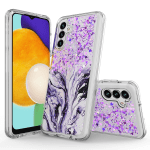 Samsung Galaxy A13 5G Case,  Hybrid Bling Glitter Sparkle Epoxy Graphic Marble Colorful Silicone Skin Cover Armor Case for Samsung Galaxy A13 5G (Blue) - Image 7