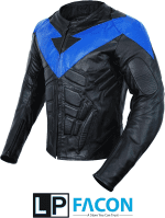 Mens Protective Motorcycle Leather Jacket - Biker Armor Motorbike Padded Jacket - Motorcycle Jacket Men - Image 2