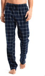 Mens Tall Pajama Pants 30/32/34/36/38 Long Inseam Plaid Lounge Pants Sleepwear Pajama Bottoms 100% Cotton - Image 5