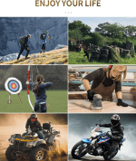 Tactical Gloves,Motorcycle Gloves for Men and Women Touchscreen Motorcycle Gloves Knuckle Motocross Gloves Airsoft Gloves Motorbike Gloves ATV Gloves Motorcycle Accessories - Image 7