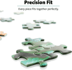 Jigsaw Puzzles for Adults, 1000 Pieces and Up, Bookshelf Canal Puzzle, Books Library Challenging Funny Puzzles for Friends Family Activity Game Nights Gifts - Image 8