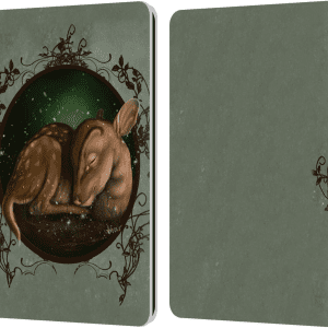 Officially Licensed Ash Evans Foundling Fawn Animals Leather Book Wallet Case Cover Compatible with Kindle Paperwhite 1/2 / 3