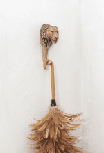 Tiger Head Shaped Single Hook Hanger Rustic Animal Coat Hat Towel Key Holder Hooks Decorative for Wall (Tiger) - Image 8