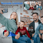 Smart Ring Fitness Tracker Ring for Men Women - Health Heart Rate Ring with Motion Tracking, Sleep Monitor, and Oximetry, No Subscription Fee, Family Care, Remote Photography, IP68 Waterproof(10#) - Image 5