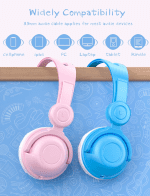 Kids Headphones for Girls Boys, Wired Headphones for Kids with Microphone, HD Sound Sharing Function, 85 Db Volume Limited Hearing Protection, Kids Headphones for School Travel, 2 Pcs - Image 2