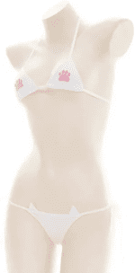 Cute Anime Lingerie Sets Sexy Bra and Panty Set Costume Cosplay Bikinis for Women - Image 10