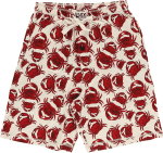 Pajama Shorts for Men, Men'S Pajama Bottoms, Sleepwear, Seafood, Ocean, Crustacean, Animal (Crabs, Small) - Image 3