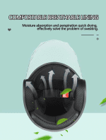 DOT Certified Children Electric Motorcycle Cat Ears Helmet, Kids Retro Scooter Bike ATV Open Face 3/4 Half Helmets with Sun Visor, Boys Girls Street Vespa Cruiser Moped Four Seasons Helmet - Image 3