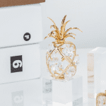 24K Gold Plated Clear Crystal Studded Mini Pineapple Ornament – Elegant Tabletop Showpiece for Home Décor Unique Gift for Mom, Grandma, Wife, Aunt – Mothers Day, Thanksgiving, Holiday Present - Image 6