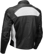 Men'S Maruchi Armored Cowhide Leather Sport Riding Jacket with Removable Quilted Vest Liner - Image 4