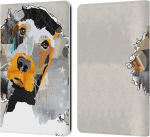 Officially Licensed Michel Keck Irish Setter Dogs 3 Leather Book Wallet Case Cover Compatible with Kindle Paperwhite 1/2 / 3