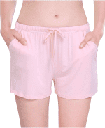 Womens Pajama Shorts Sleep Shorts Stretchy Pajama Pants - Image 2