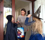 Halloween Tote Bag Halloween Canvas Bags for Trick or Treat 13.8”× 12.6” Halloween Tote Bags for Kids Halloween Witch Gift Bags Halloween Reusable Grocery Bags Halloween Party Supplies - Image 7