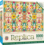 1000 Piece Jigsaw Puzzle for Adults, Family, or Youth - Flamingos - 19.25"X26.75"