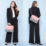 Computer Bags for Women, Laptop Bag 14 Inch, Laptop Case with Trolley Sleeve, Pink Messenger Bag, Super Cute Laptop Sleeve - Image 6