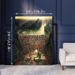 Jigsaw Puzzles for Adults, 1000 Pieces and Up, Bookshelf Canal Puzzle, Books Library Challenging Funny Puzzles for Friends Family Activity Game Nights Gifts - Image 4