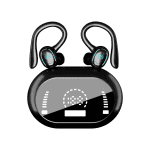 Electronics Gadgets  Wireless Bluetooth Earphone Large Digital Display Screen Light with Sports Touch- Type-C Bluetooth Earphone Bluetooth 5.3 A284 Black Free Size - Image 8