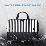 Laptop Bag for Women, Laptop Sleeve, 15.6 Inch Laptop Case, Computer Bag, Laptop Briefcase Office Work Travel, Zebra Stripes - Image 4