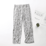 Womens Cotton Pajama Sets Short Sleeve Top with Capri Pants 2 Piece Sets for Women Summer Pajamas Lounge Set - Image 8