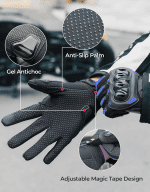 Motorcycle Gloves for Men/Women, Touchscreen Dirt Bike Gloves with Shell, Anti-Slip for Motorbike, Riding, Racing, Cycling, Dirt Bike, ATV, UTV, Motocross, BMX, Hiking - Image 2