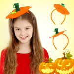 Halloween Pumpkin Headband Halloween Costume Pumpkin Headwear - Image 4