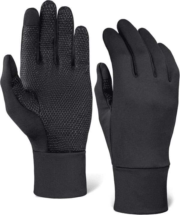 Running Gloves for Men & Women - Winter Liners & Touchscreen - Lightweight & Hiking Gloves - Image 1
