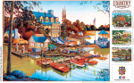 550 Piece Jigsaw Puzzle for Adults, Family, or Kids - Peaceful Easy Evening - 18"X24" - Image 5
