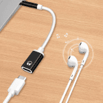 3.5Mm Male to Type-C Female Headphone Cable Converter Type-C Female Flat Head Earphone to round Head Adapter Cable - Image 5