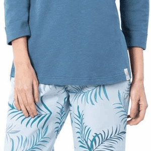 Margaritaville Pajama Set for Women - Womens Pjs Sets - , Blue L 12-14