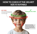 Youth Helmet+Goggles+Gloves DOT Blue Flame Kids Dirt Bike Helmet ATV Motocross Off-Road Riding Small - Image 4