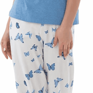 Pjs for Women Set - Women Pajamas, Short Sleeve, 100% Cotton