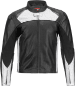 Men'S Maruchi Armored Cowhide Leather Sport Riding Jacket with Removable Quilted Vest Liner
