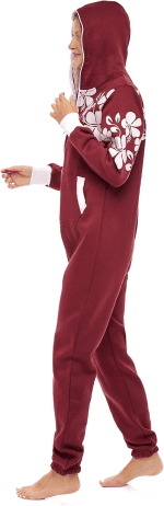 Adult Onesie for Women One Piece Pajama Ladies Jumpsuit Unisex Non Foot Playsuit - Image 5