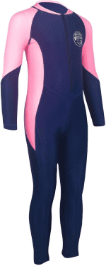 Youth Girls Boys One Piece Water Sports Sun Protection Rash Guard UPF 50+ Long Sleeves Full Suit Swimsuit Wetsuit - Image 2